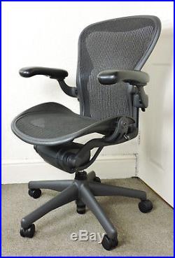 Herman Miller Aeron Office Swivel Chair Mesh Ergonomic Used B