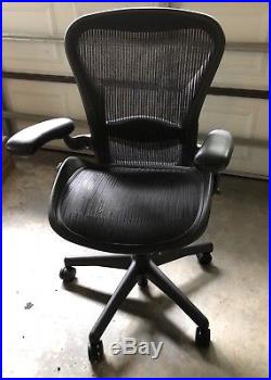 1 Herman Miller Fully Loaded Size B Aeron Chair