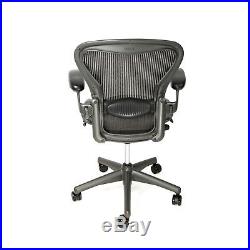 1 Herman Miller Fully Loaded Size B Aeron Chairs Fully Refurbished -Warranty