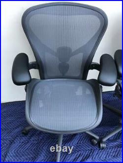(2020) Herman Miller Aeron Remastered Chair Size B Fully Loaded With Posture Fit