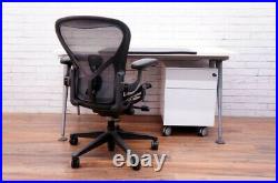 (2021) Herman Miller Aeron Remastered Chair Size B Fully Loaded With Posture Fit