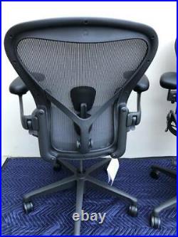 (2021) Herman Miller Aeron Remastered Chair Size C Fully Loaded with Posture Fit