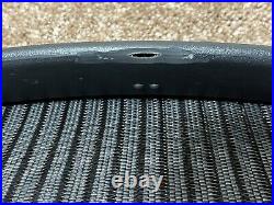 2 Herman Miller Classic Aeron Chair Back Frame B Medium Mesh / Lumbar Pad