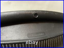 2 Herman Miller Classic Aeron Chair Back Frame B Medium Mesh / Lumbar Pad
