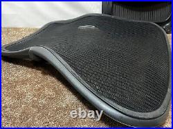 2 Herman Miller Classic Aeron Chair Back Frame B Medium Mesh / Lumbar Pad
