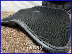 2 Herman Miller Classic Aeron Chair Back Frame B Medium Mesh / Lumbar Pad