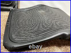 2 Herman Miller Classic Aeron Chair Back Frame B Medium Mesh / Lumbar Pad
