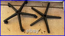 2 OEM Herman Miller Aeron Classic Desk Chair Base for Size B/C Part # 165359