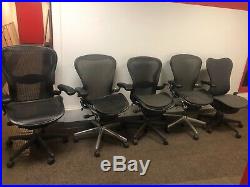 (5) AS IS Herman Miller Aeron Office Chairs