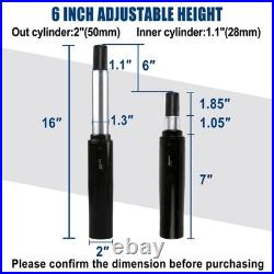 6 Pneumatic Gas Cylinder for Herman Miller Classic Aeron Chair, Top Activated