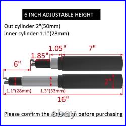 6 Stroke Gas Lift Cylinder for Herman Miller Aeron Chair Replacement Parts