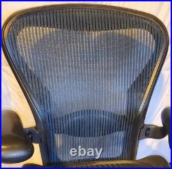 AERON chair BACK 3D07 TOURMALINE MESH rare discontinued color SIZE B