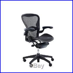 AUTHENTIC Aeron Chair Size A (Lumbar Support) Black Classic DWR Herman Miller