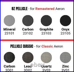 Adjustable H4 Headrest in Onyx for Remastered Aeron Chair Supportive Design