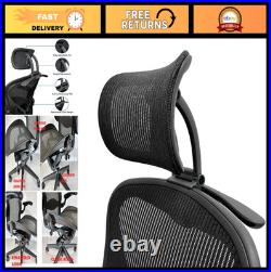 Adjustable Headrest Attachment for Aeron Chair Height & Tilt, Removable Hanger