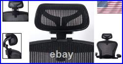 Adjustable Headrest for Classic and Remastered Herman Miller Aeron Black Style