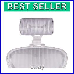 Adjustable Headrest for Herman Miller Aeron H4 Chair in Stylish Mineral Finish