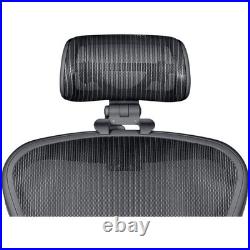 Adjustable Onyx Headrest for Herman Miller Aeron Chair H3 Ergonomic Comfort