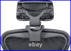 Adjustable Onyx Headrest for Herman Miller Aeron Chair H3 Ergonomic Comfort
