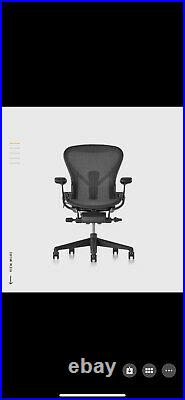 Aeron Chair Remastered, Graphite, Size B
