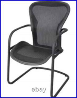 Aeron Chair Side Chair Refurbished by Herman Miller Size B
