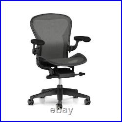 Aeron Chair by Herman Miller (XOUT-AER2C23DWSZSG1G1G1BBBK2310321XV)