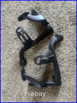 Aeron Classic Swing Arm/ Adjustable Yoke Assembly, 1pair L& R Per Order G1 Gray