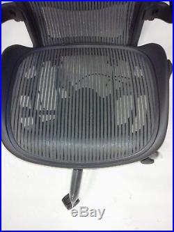 Aeron Fully-Loaded Lumbar Support Size B Gray Mesh (3D02) By Herman Miller