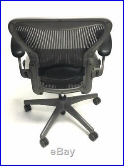 Aeron Fully-Loaded Lumbar Support Size B Nickel Mesh (3D03) By Herman Miller