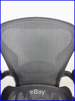 Aeron Fully-Loaded Lumbar Support Size C Gray Mesh (3D02) By Herman Miller