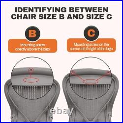 Aeron Replacement Seat Size B Titanium Gray