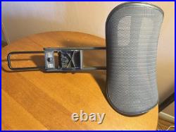 Atlas Headrest for Herman Miller Aeron Chair Graphite Remastered