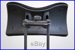Atlas Headrest for Herman Miller Aeron Chair Synthetic Leather and Knobs