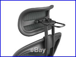 Atlas Suspension Headrest for Herman Miller Aeron Chair Remastered Carbon