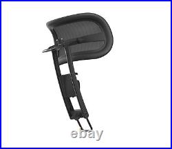 Atlas The Best Headrest For The Herman Miller Aeron Chair Graphite Remastered