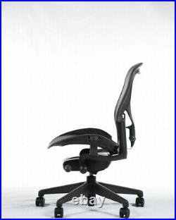 Authentic Herman Miller Aeron Chair, Armless, Size B DWR