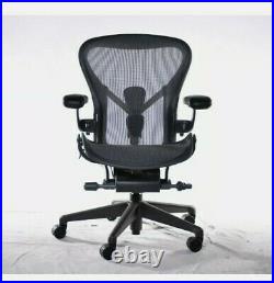 Authentic Herman Miller Aeron Chair, B-Medium size remastered fully posture fit