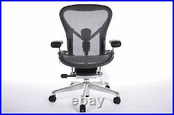 Authentic Herman Miller Aeron Chair B-Size Design Within Reach