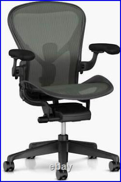 Authentic Herman Miller Aeron Chair B Size Medium DWR