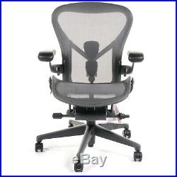 Authentic Herman Miller Aeron Chair Remastered Size B Design Within Reach
