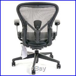 Authentic Herman Miller Aeron Chair Remastered Size B Design Within Reach