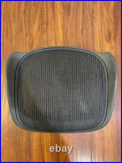 Authentic Herman Miller Aeron Chair Seat Pan 3D01 Graphite Size Medium B