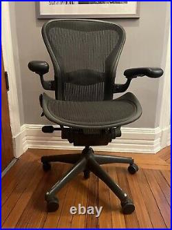 Authentic Herman Miller Aeron Chair Size B Brand New Seat Pan Great Deal