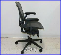 Authentic Herman Miller Aeron Chair, Size B, PostureFit Design Within Reach