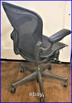 Authentic Herman Miller Aeron Chair, Size B, with Tilt Control