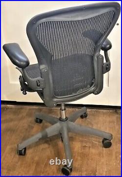Authentic Herman Miller Aeron Chair, Size B, with Tilt Control