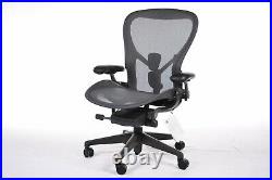 Authentic Herman Miller Aeron Chair, Size-C Design Within Reach