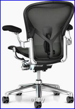Authentic Herman Miller Aeron Chair Size-C Design Within Reach