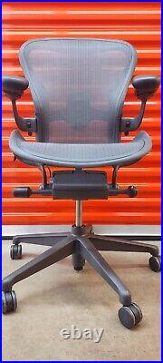 Authentic Herman Miller Aeron Office Chair -Remastered Newest Version Size B