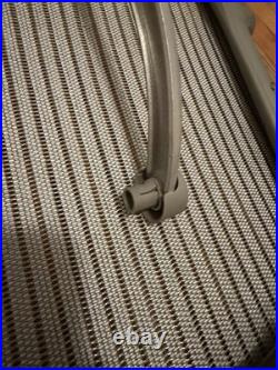Authentic Seat for Herman Miller Classic Aeron Size C Large (Titanium Gray)